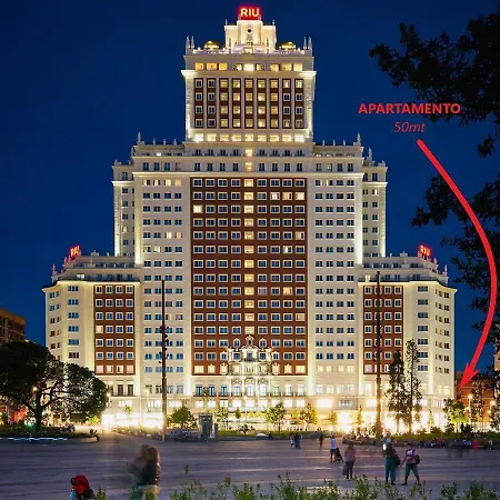 Centrico Plaza Espana - Gran Via II Madrid Extérieur photo